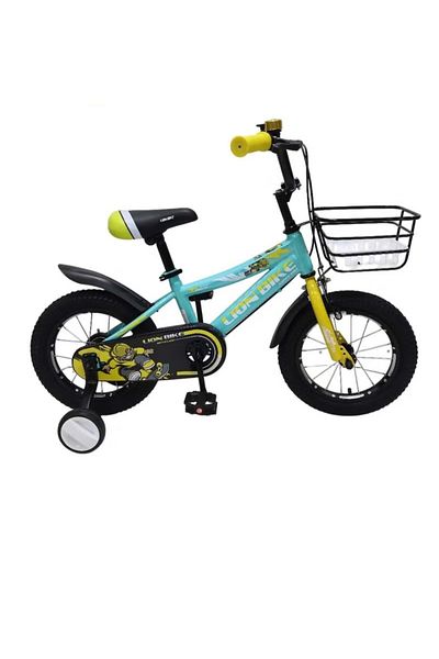 rexa Kids Bicycle with Storage Basket & Training Wheels – Size 14