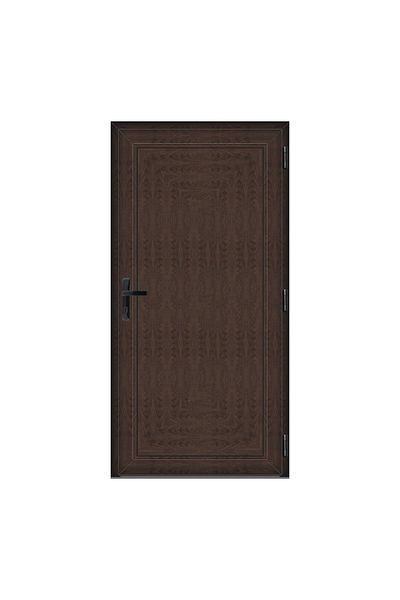 Klass 90x200cm right 6cm 4 Full Panel door PVC and insulating glass wenge (tobacco) chambers panel