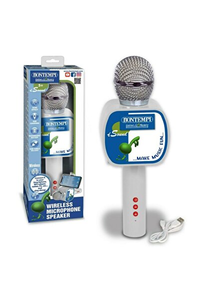 Bontempi Microfon karaoke, Bontempi, Wireless, Include cablu de incarcare USB...