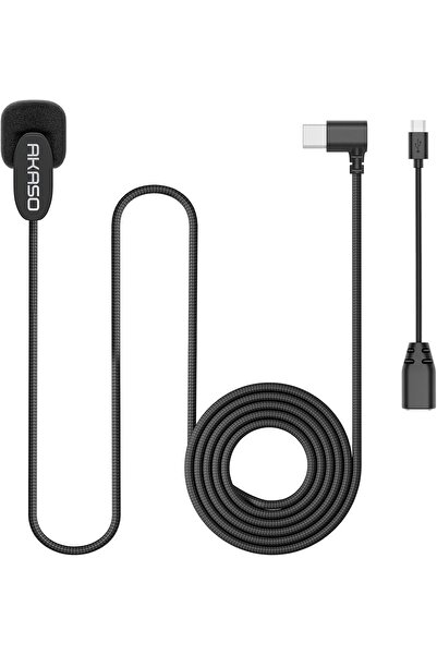 AKASO External Microphone for Brave & EK Series Action Cameras