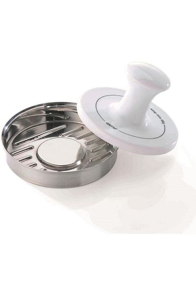 GEFU Convex Base Non-Stick Coated Spark Hamburger Press