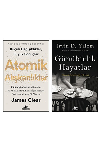 Pegasus Yayınları Atomik Alışkanlıklar ve Günübirlik Hayatlar – 2 Kitap Takım...