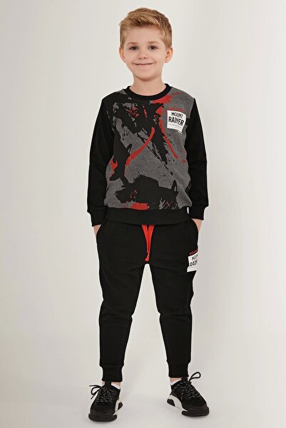 Güya Tekstil Larimar roly poly rp3224-2 boys' tracksuit set
