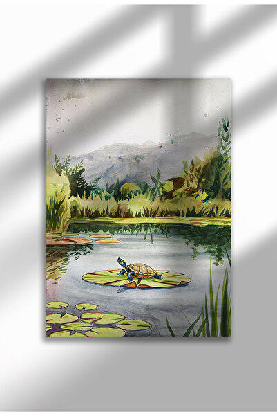 21mxm Poster pe pânză cu Artă fantezistă natură și animale - Fara Rama