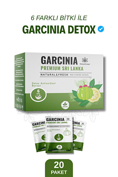 herbacosmo GARCINIA PREMIUM SRI LANKA DETOX ÇAYI