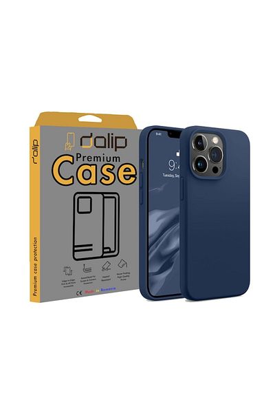 dalip Husa pentru iPhone XR, Silicon HQ Flex Armor, Bleumarin