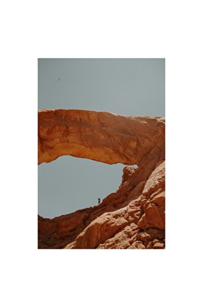 OEM Tablou Canvas, "Omul si maretia arcului ", 50 x 90cm