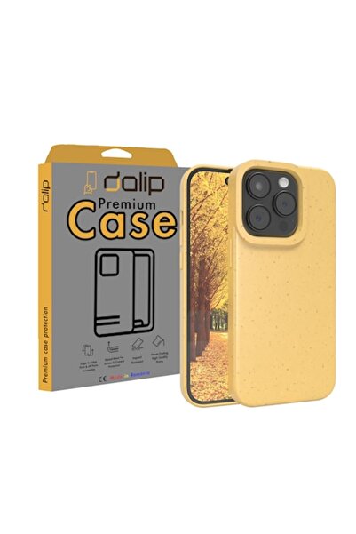 dalip Husa pentru iPhone 12 Pro Max, Silicon BIO Compost, Galben