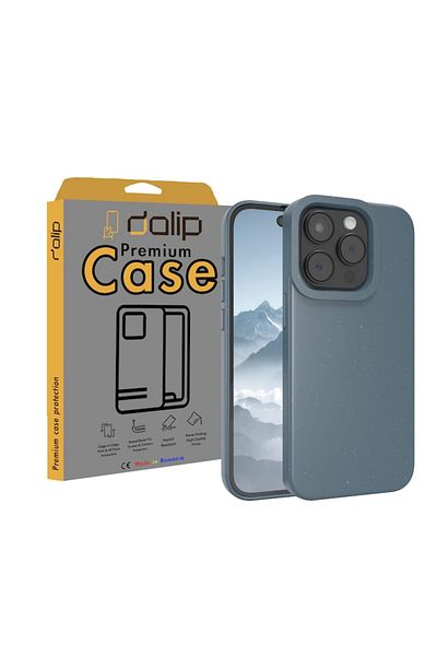 dalip iPhone 13 Case, BIO Compost Silicone, Green