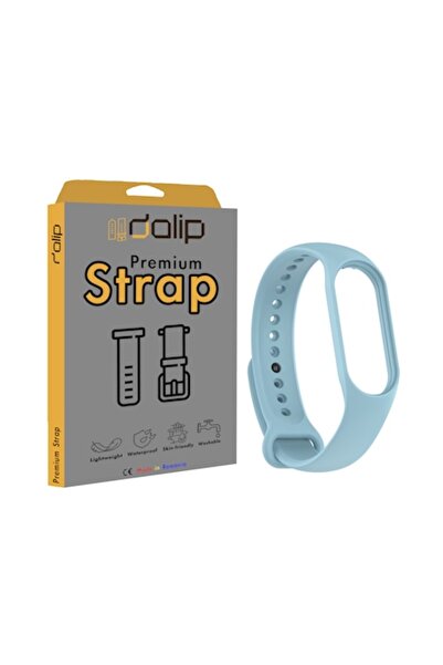 dalip Curea pentru Xiaomi Mi Band 7, FlexiBelt, Silicon, Albastru deschis