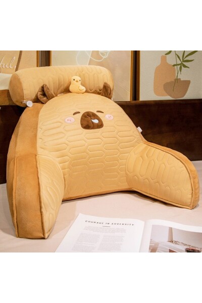 CLICK Multifunctional Pillow, Bed Backrest, Lumbar Support, Medium Size, 60 x 40 cm, Latex, Comfort