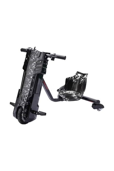 rexa سكوتر كهربائي قوي للانجراف - 95 × 60 × 60 سم للدوران والانجراف والمتعة ا...