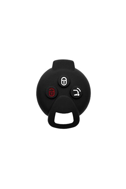 Dali Husă cheie auto din silicon premium compatibilă cu Smart ForTwo/ForFour/...