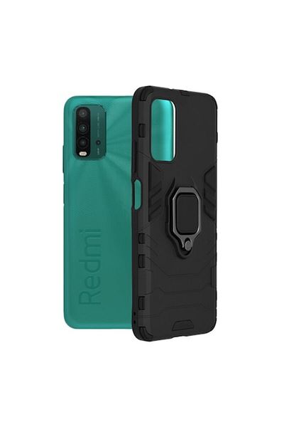 Dali Protective Case Compatible with Xiaomi Redmi 9T/Redmi 9 Power, Silicone Shield, Magnetic Ring, Reinf
