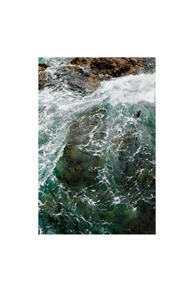 OEM Tablou Canvas, "Freamatul apelor peste stanci", 50 x 70cm