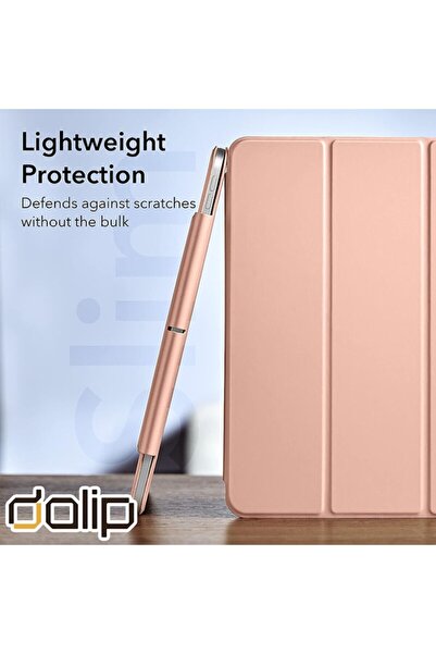 dalip Husa pentru Apple iPad Air 4 / Air 5 (2022/2020) / Pro 11 2018, Pen Nest Magnetic, Piele Ecolo