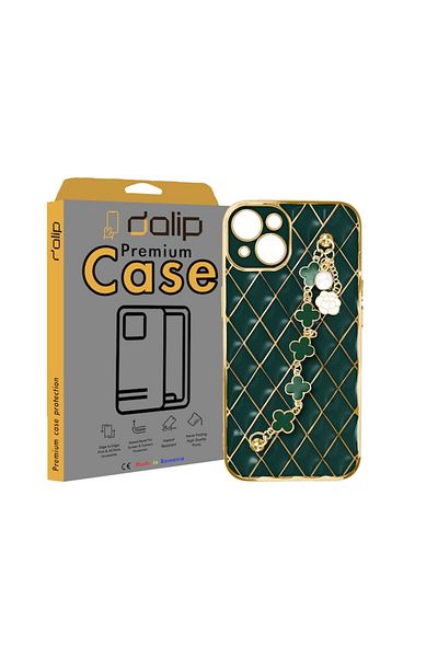 dalip Samsung Galaxy A12 / M12 Bling Grip Case, Green