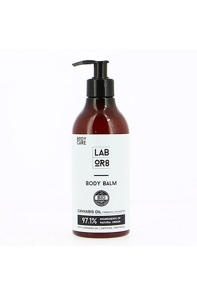 Labor8 Balsam de corp cu ulei de cânepă, 1000 ml