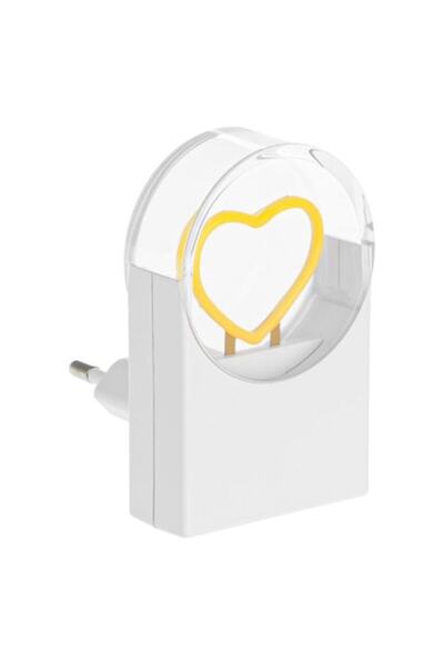 Dali Lampă de noapte LED, model inimă, cu conectare, 0.5W, 50x80x62 mm, plast...