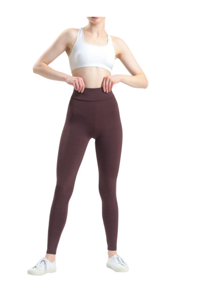 YOHO SPORT Kadın Yüksek Bel Lastikli Sıkılaştırıcı Toparlayıcı Inceltici Özellikli Tayt