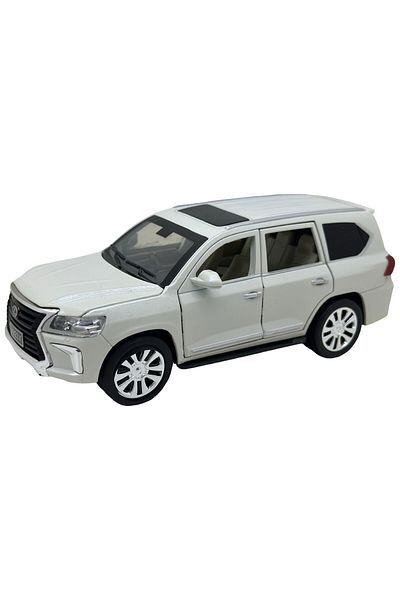 JPT Metal Model Replica Lexus LX570, with Sound and Lights, 1:24 Scale With Smoke, opens everything
