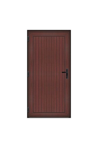 Klass 70x200cm left 6cm 4 Full Panel door PVC and insulating glass mahogany chambers panel