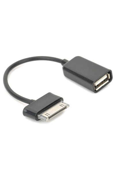 Dali Cablu adaptor OTG, USB A mama la mufa Samsung, 10cm, Negru
