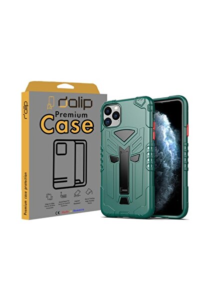 dalip Husa pentru iPhone 11, Super Robot, TPU, Verde