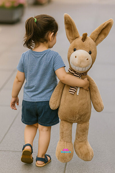 hediyecik Uyku Arkadaşı Oyuncak Sevimli Eşek Sarılmalık 75 Cm