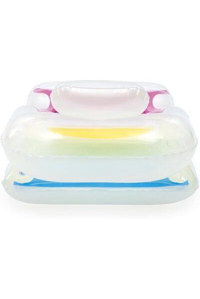 BESTWAY Cabbage Lounge – 165x89 cm Inflatable Pool Float for Ultimate Relaxation