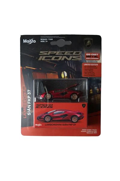 Maisto Lamborghini Sian FKP 37, editie limitata, rosu, 1/64