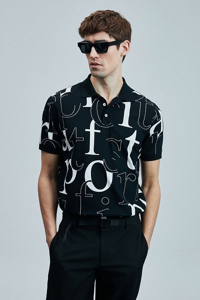 Lufian Diamond Smart Men's Polo T-Shirt