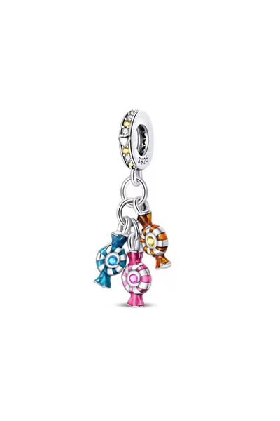 Fubena Colorful Flavors Triple Silver Charm
