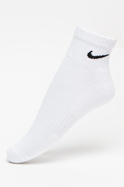 Nike ankle socks set for fitness Everyday - 6 pairs, White, L