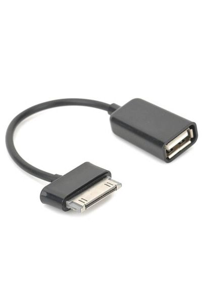 Dali Cablu adaptor OTG, USB A mama la mufa Samsung, 10cm, Negru