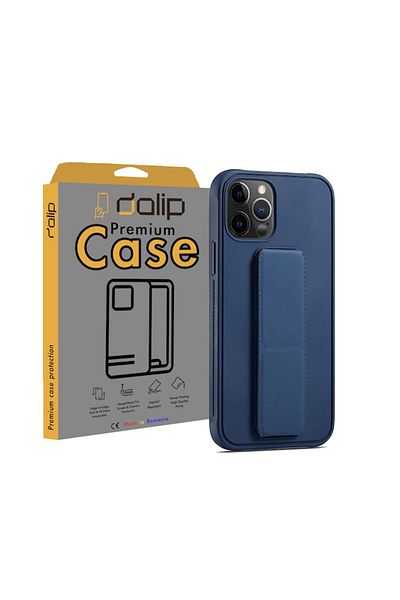dalip Protective Case for iPhone 13 Pro, Silicon Stand Grip PRO, Blue