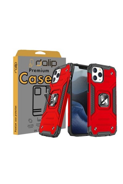 dalip Husa pentru iPhone 13 Pro, MagniArmi, TPU, Rosie