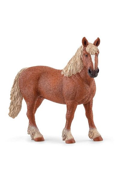 SCHLEICH figurine, Farm World, Belgian mare
