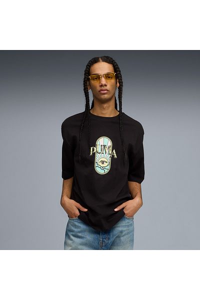 Puma Graphic Men's Black T-Shirt