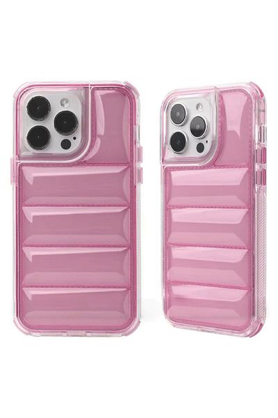 Dali Protective Case Compatible with Samsung Galaxy A34 5G, Wave Shield, TPU, Pink