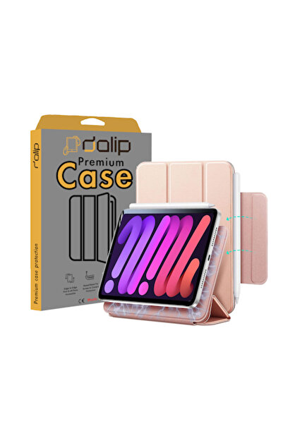 dalip Husa pentru Apple iPad Air 4 / Air 5 (2022/2020) / Pro 11 2018, Pen Nest Magnetic, Piele Ecolo