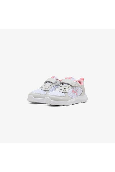 Puma Fun Racer 2.0 Kids White Sneakers
