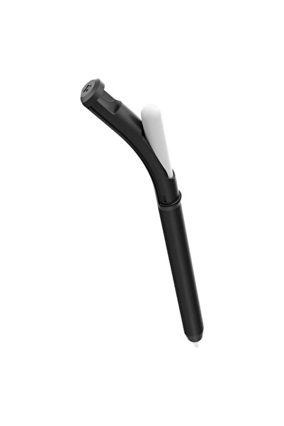Dali Husă de protecție pentru stilou compatibil cu Apple Pencil 2, carcasă cu clip, silicon, neagră