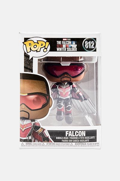 Funko Pop 312 Marvel The Falcon And The Winter Soldier Falcon Flying Pose Collectable Vinyl Figure