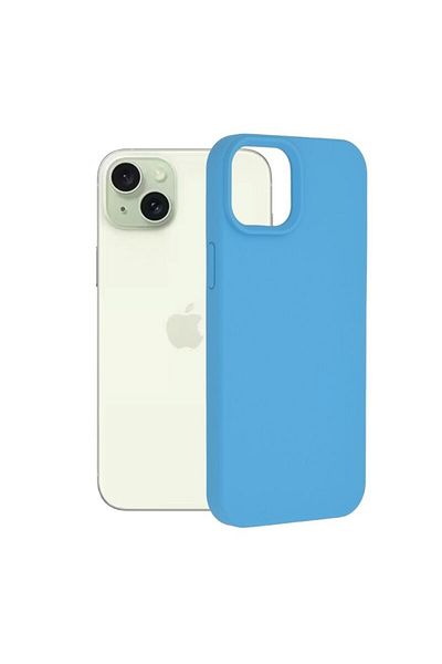 Dali Protective Case Compatible with Apple iPhone X/Xs, Soft Edge, Silicone, Light Blue
