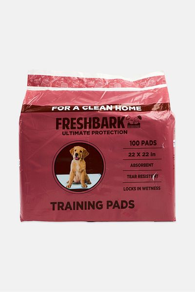 Freshbark 100 قطعة من وسادات التدريب، متعددة الألوان