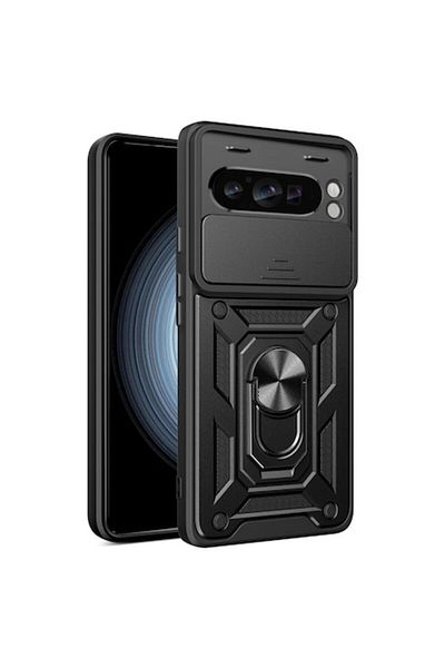 Dali Protective Case Compatible with Google Pixel 9, Camshield Series, Magnetic Ring, Reinforced Edges, T