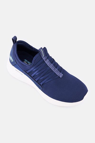 SKECHERS Women Fresh Bounce Lace Up Training Shoes, Navy