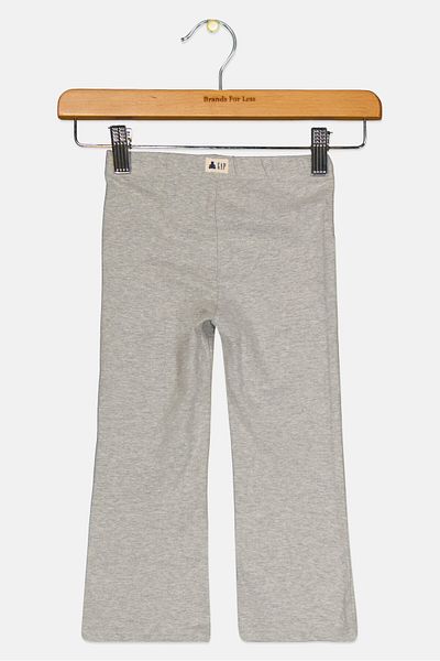 GAP Toddlers Girl Heather Pull On Leggings, Light Grey