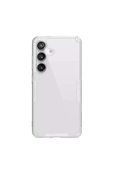 Dali Protective Case Compatible with Samsung Galaxy S24, Nature TPU, Silicone, Transparent